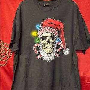 Harley-Davidson Festive Skull Black T-Shirt